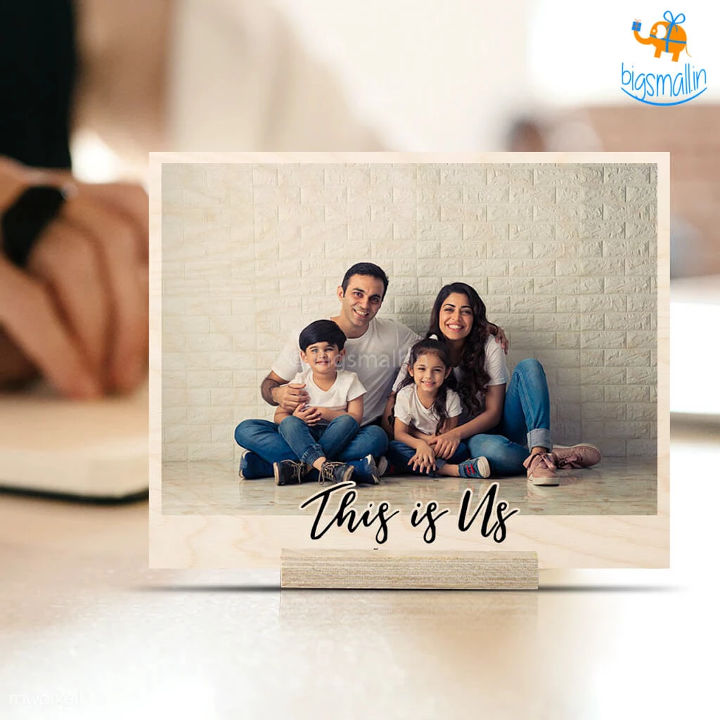 Chitra Chaya Father's Day Personalized This Is Us Frame | COD Not Available