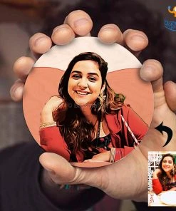 Chitra Chaya Personalized Comic Wooden Coasters | COD Not Available Father's Day