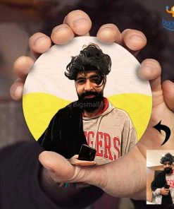 Chitra Chaya Personalized Comic Wooden Coasters | COD Not Available Father's Day