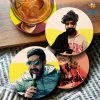 Chitra Chaya Personalized Comic Wooden Coasters | COD Not Available Father's Day