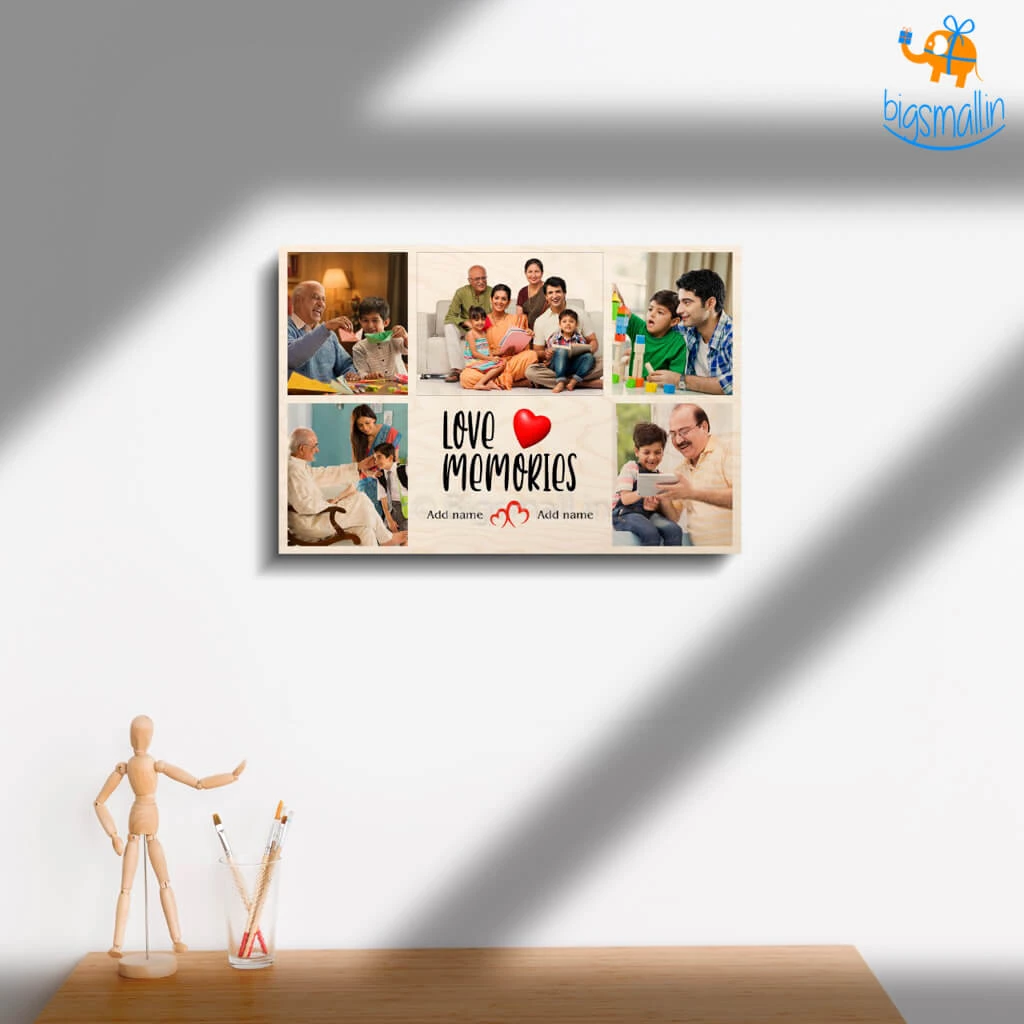 Chitra Chaya Personalized Family Collage | COD Not Available Father's Day