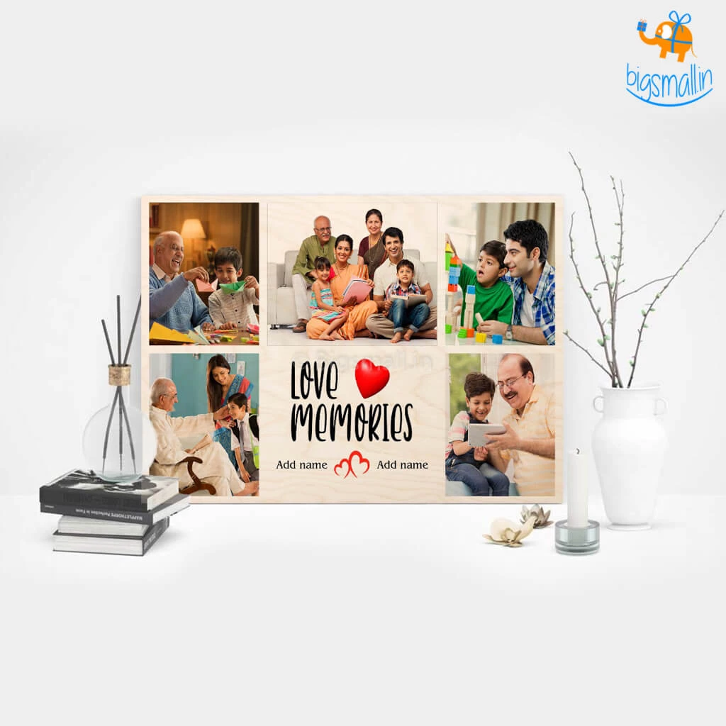 Chitra Chaya Personalized Family Collage | COD Not Available Father's Day