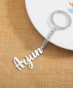 Pin It Up Personalized Metallic Keychain | COD Not Available