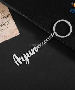 Pin It Up Personalized Metallic Keychain | COD Not Available