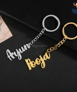 Pin It Up Personalized Metallic Keychain | COD Not Available