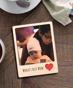 Chitra Chaya Personalized Best Mom Wooden Fridge Magnet | COD Not Available