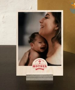 Chitra Chaya Mother's Day Personalized Wooden Print Frame | COD Not Available