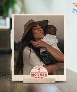 Chitra Chaya Mother's Day Personalized Wooden Print Frame | COD Not Available