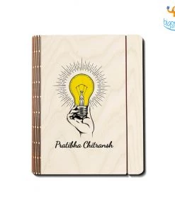 Chitra Chaya Personalized Idea Theme Wooden Binder Diary | COD Not Available