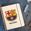 Chitra Chaya Personalized FCB Wooden Binder Diary | COD Not Available