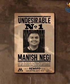 Chitra Chaya Personalized Harry Potter Wooden Frame | COD Not Available Father's Day