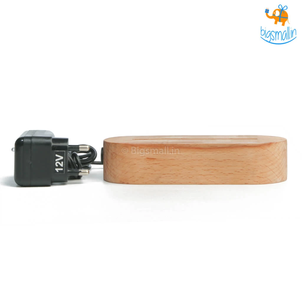 India Vibes Father's Day Personalized Hologram Lamp