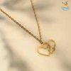 Pin It Up Personalized Infinity Hearts Pendant | COD Not Available