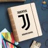 Chitra Chaya Personalized Juventus Wooden Binder With Elastic Strap | COD Not Available