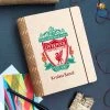 Chitra Chaya Personalized Liverpool Wooden Binder Diary | COD Not Available