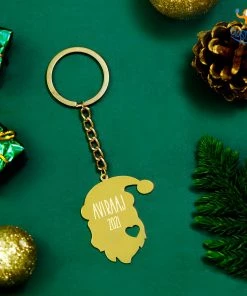 Pin It Up Personalized Metallic Name Christmas Ornament | COD Not Available Father's Day