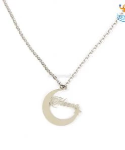 Pin It Up Personalized Moon & Star Pendant | COD Not Available