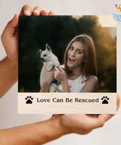 Chitra Chaya Personalized Pets Love Frame | COD Not Available