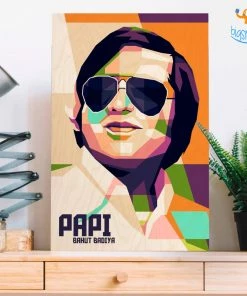 Chitra Chaya Personalized Pop Art Wooden Frame | COD Not Available Father's Day