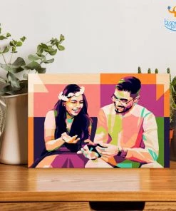 Chitra Chaya Personalized Pop Art - Two Face | COD Not Available