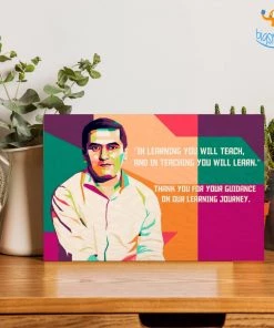 Chitra Chaya Personalized Pop Art Wooden Frame | COD Not Available Father's Day