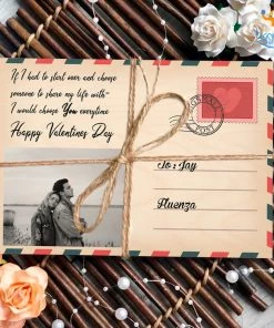 Chitra Chaya Personalized Wooden Postcard | COD Not Available