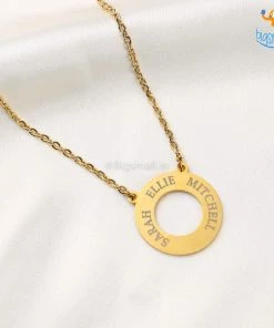 Pin It Up Personalized Round Pendant | COD Not Available