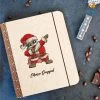 Chitra Chaya Personalized Santa Wooden Binder With Elastic Strap | COD Not Available