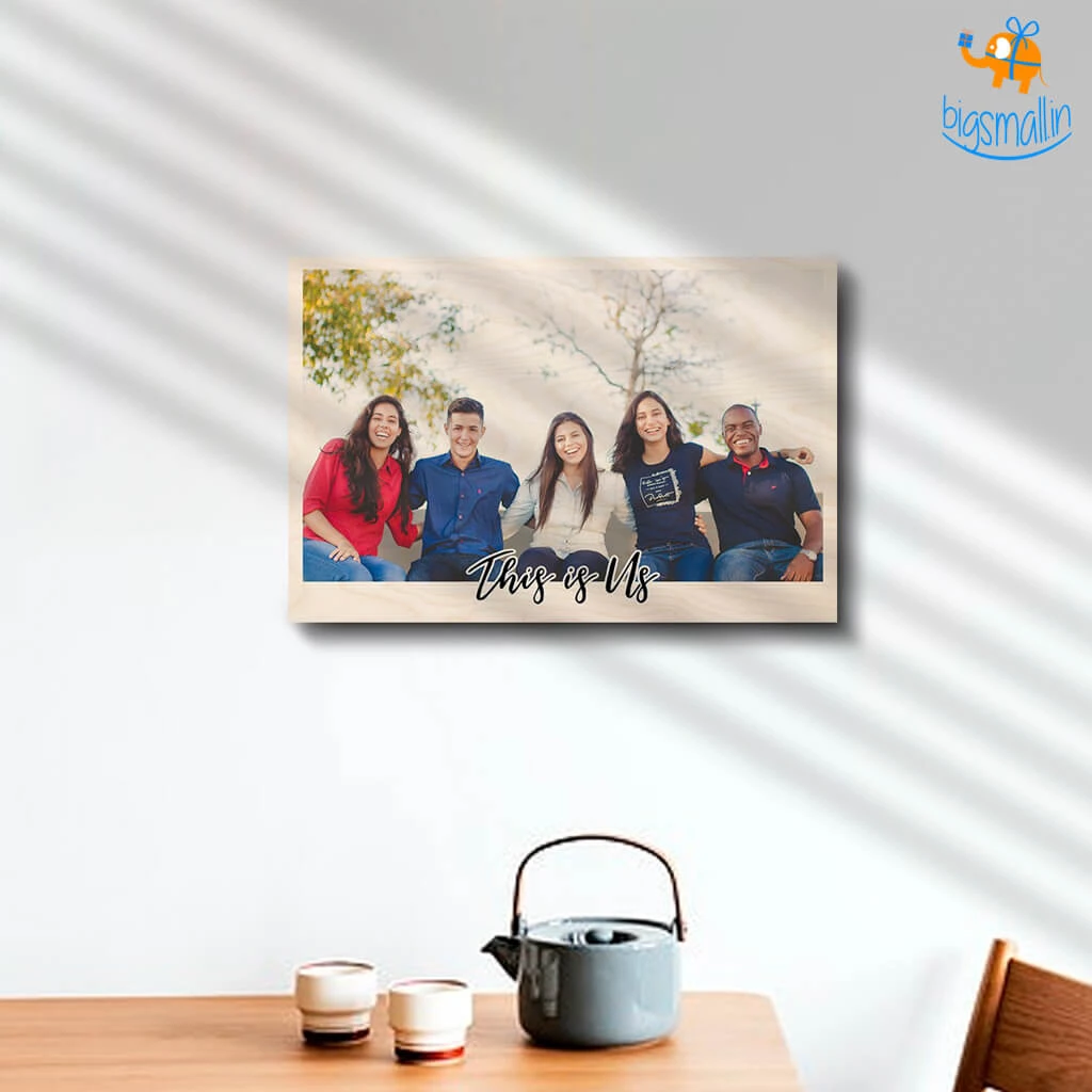 Chitra Chaya Father's Day Personalized This Is Us Frame | COD Not Available