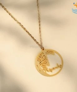 Pin It Up Personalized Tree Of Life Pendant | COD Not Available