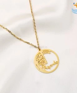 Pin It Up Personalized Tree Of Life Pendant | COD Not Available