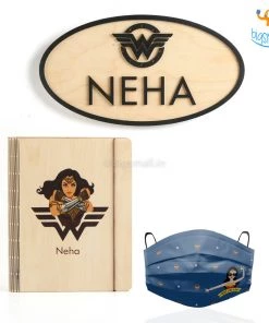 Chitra Chaya Personalized Wonder Woman Gift Set | COD Not Available