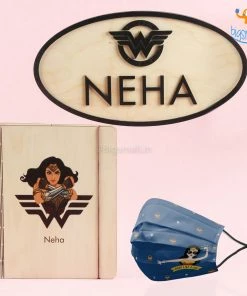 Chitra Chaya Personalized Wonder Woman Gift Set | COD Not Available