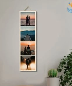 Chitra Chaya Father's Day Personalized Photo Strip Wall Hanging | COD Not Available