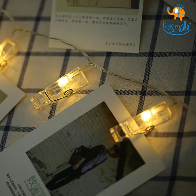 Coral Tree Photo Clip String LED Lights