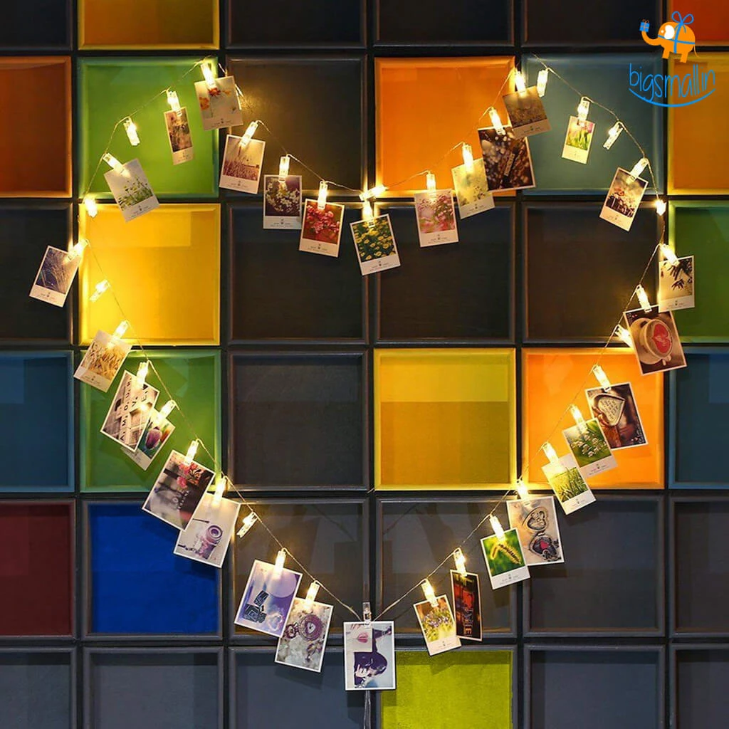 Coral Tree Photo Clip String LED Lights