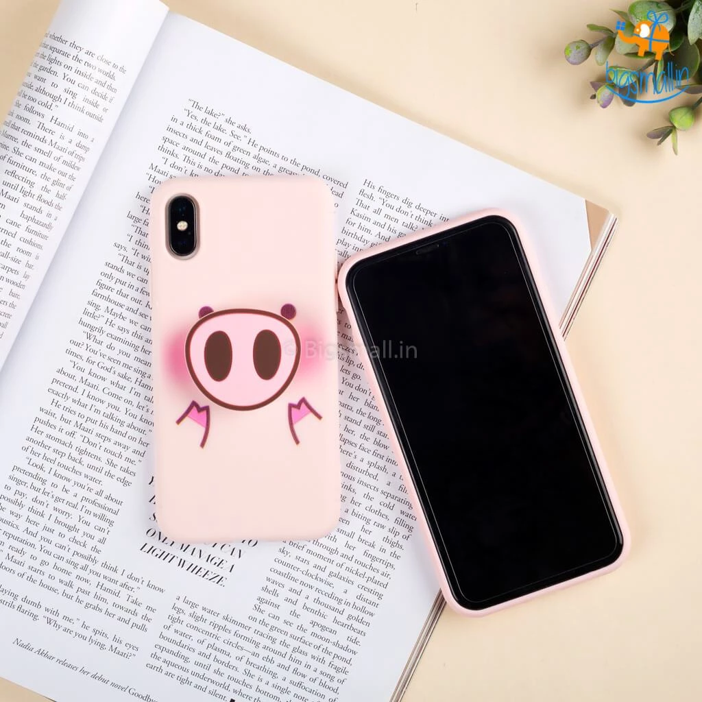 AmyLi Piggy Phone Iphone Cover With Pop Socket All Of It