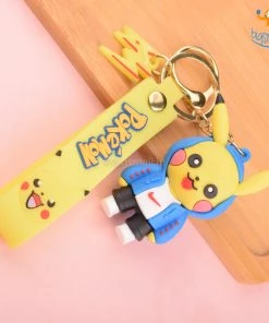 Big Daddy Pika Pikachu Keychain New