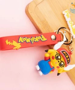 Big Daddy Pika Pikachu Keychain New