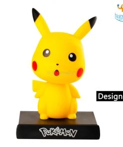 Bigsmall_hmk All Of It Pikachu Bobblehead With Mobile Stand