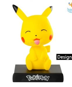 Bigsmall_hmk All Of It Pikachu Bobblehead With Mobile Stand