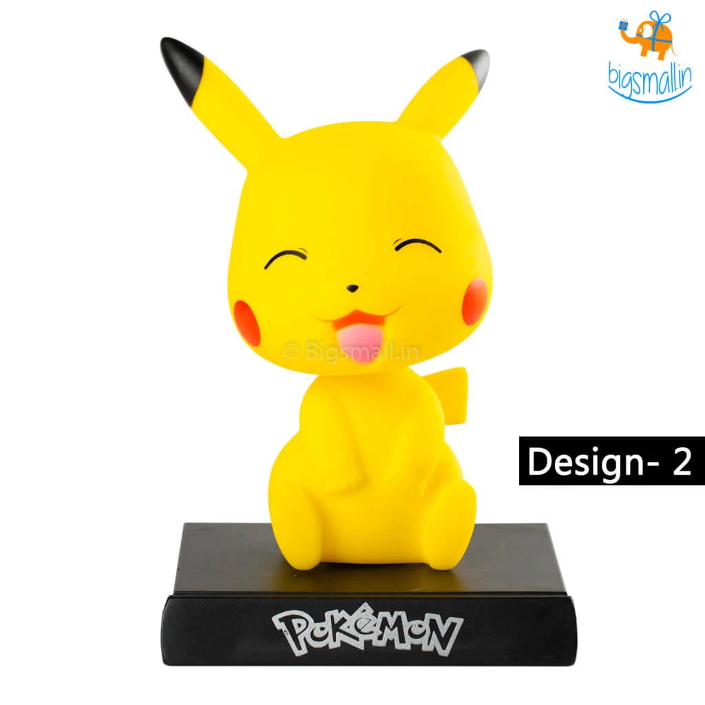 Bigsmall_hmk All Of It Pikachu Bobblehead With Mobile Stand