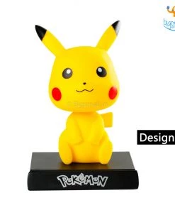 Bigsmall_hmk All Of It Pikachu Bobblehead With Mobile Stand