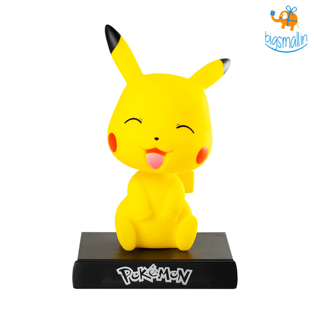 Bigsmall_hmk All Of It Pikachu Bobblehead With Mobile Stand