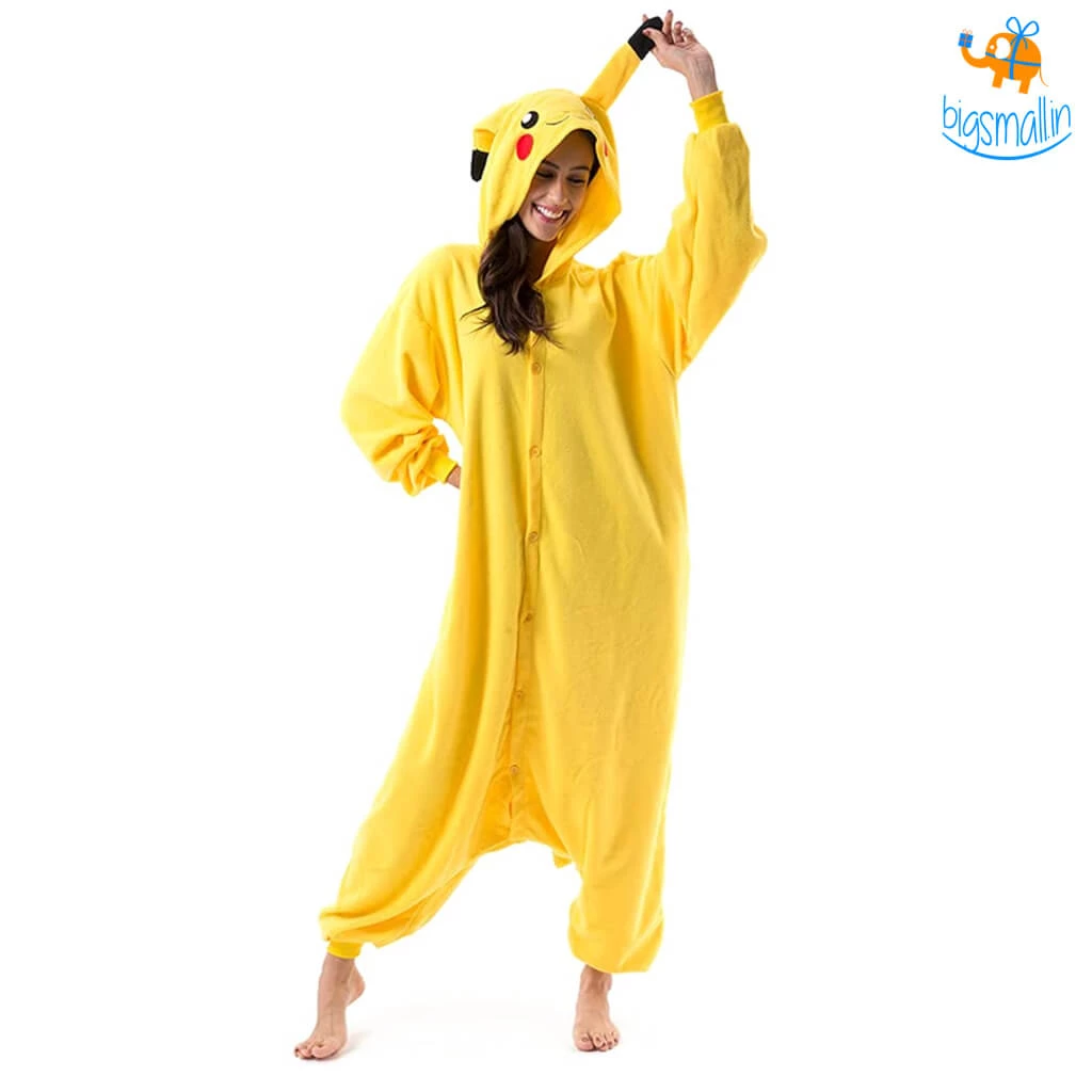AmyLi All Of It Pikachu Plush Onesie