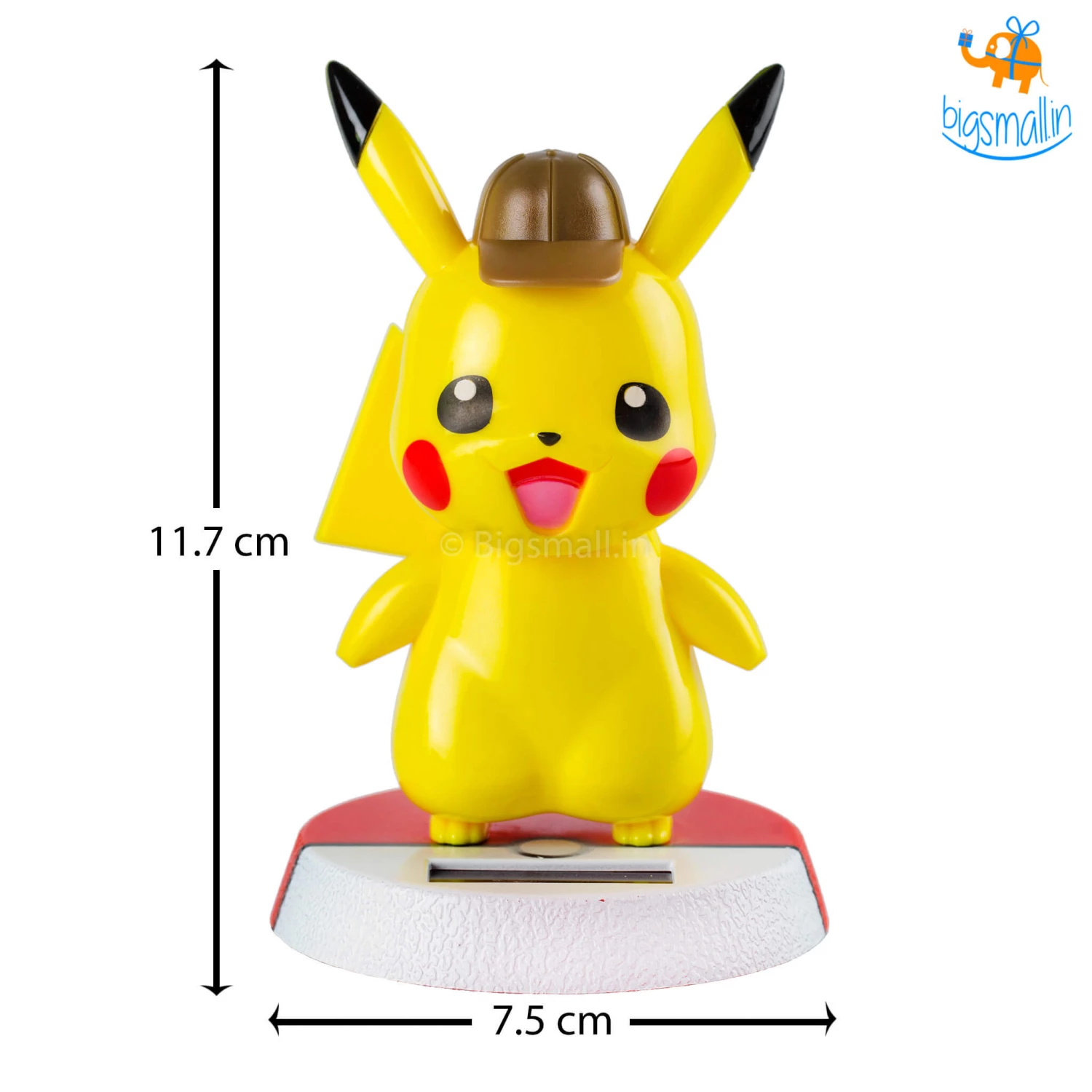 Bigsmall All Of It Pikachu Solar Powered Bobblehead
