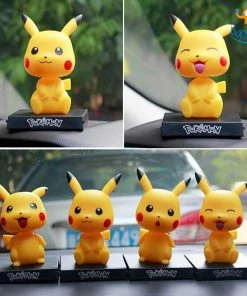 Bigsmall_hmk All Of It Pikachu Bobblehead With Mobile Stand
