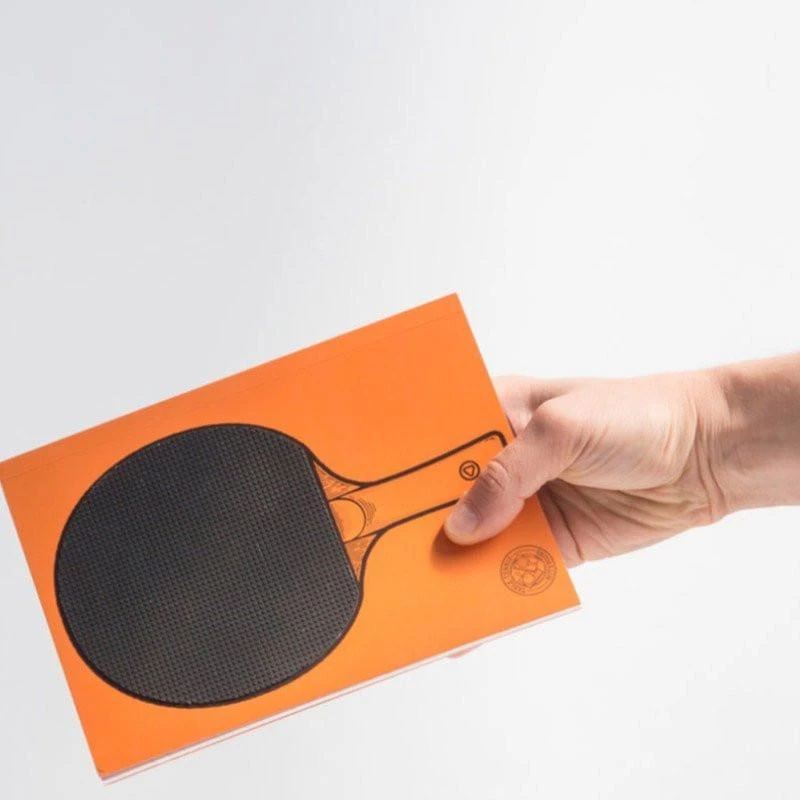 AmyLi Father's Day Table Tennis Rubberpad Notebooks - Set Of 3