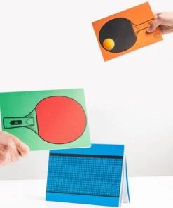 AmyLi Father's Day Table Tennis Rubberpad Notebooks - Set Of 3