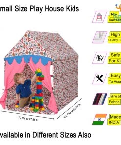 Soumya All Of It Wikiup Kids Small Multi Color Tent House With Quilt